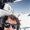 Landung auf dem Glärnisch-Gletscher mit Pilot Remo Niederer